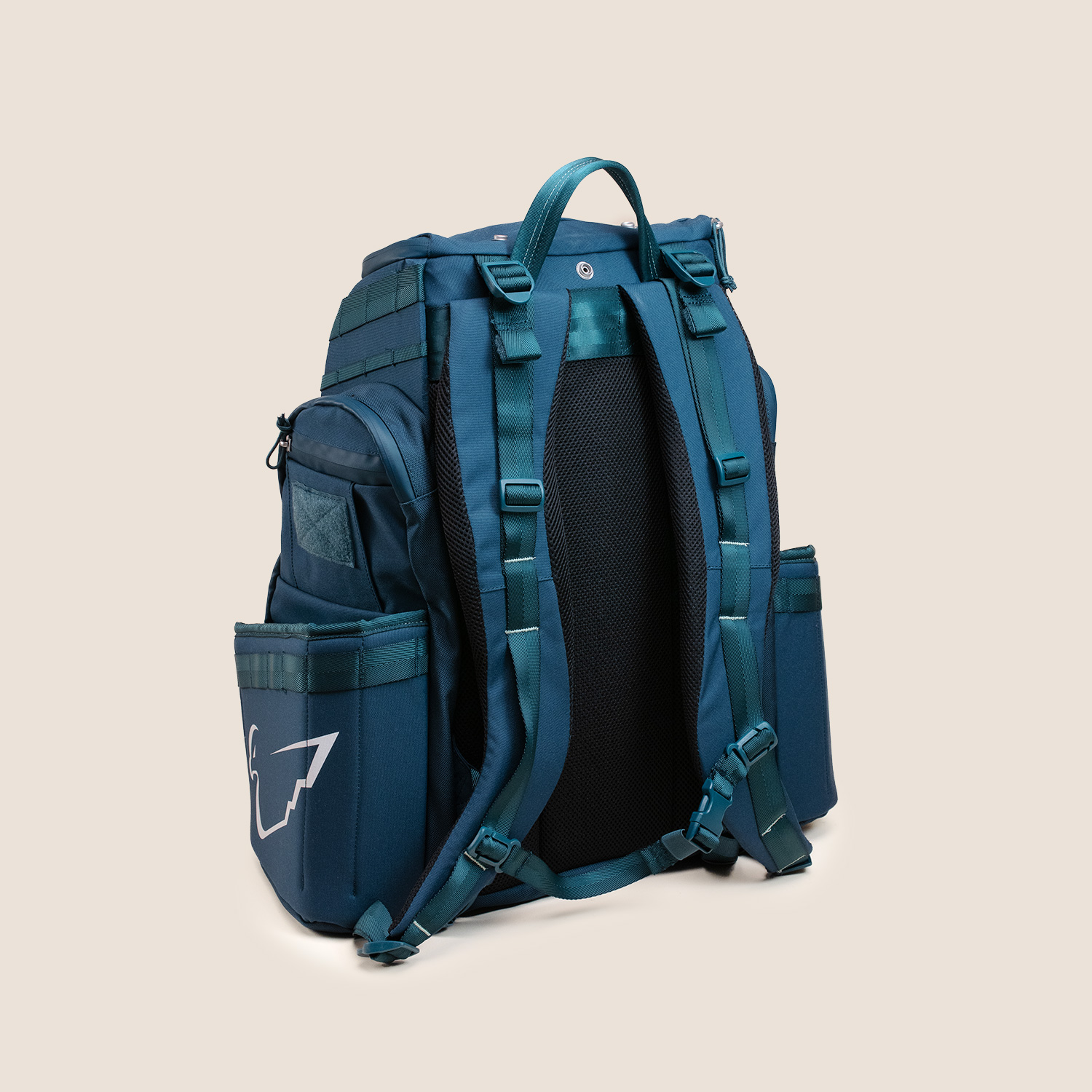 Case european Birdies grön ryggsäck backpack discgolfväska back